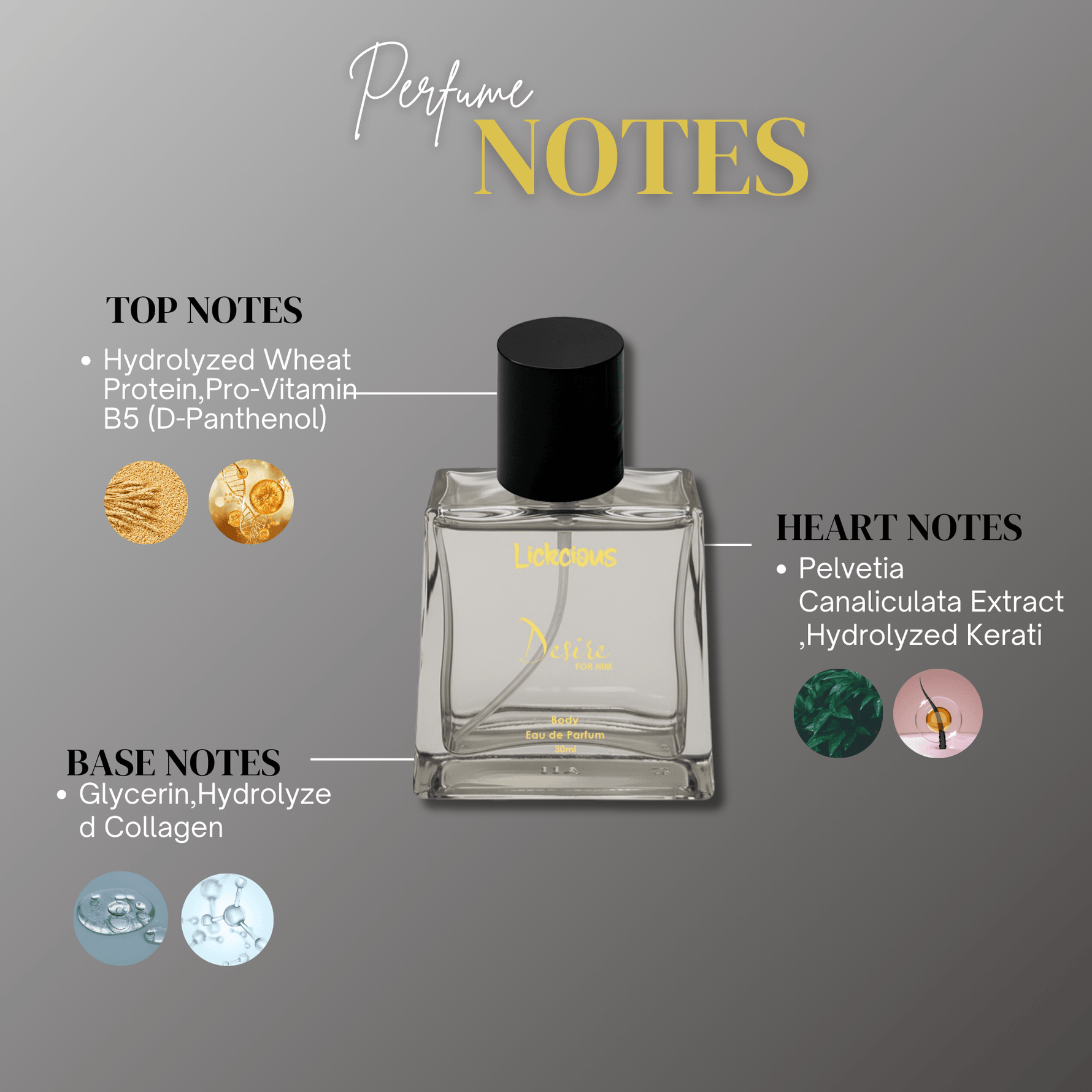 Desire for Him - Hair (30ml) - Lickcious