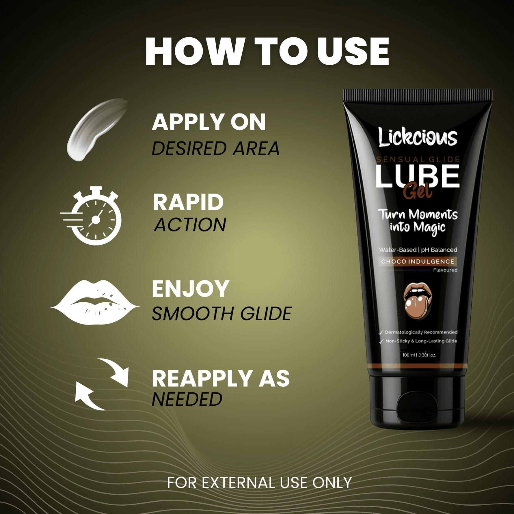 Exotic Cardamom Lube Gel - Lickcious