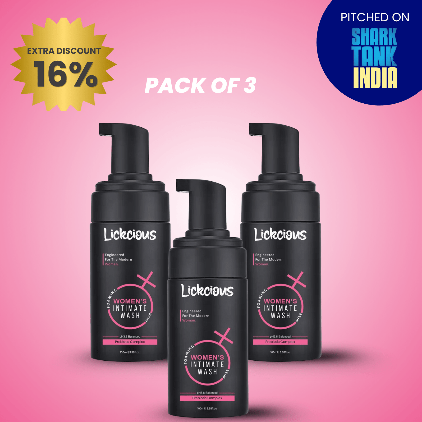 Foaming Intimate Wash - Women - Lickcious