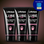 Lickcious Edible Water-Based Lubricant Gel | Bubblegum Burst | 100ml - Lickcious