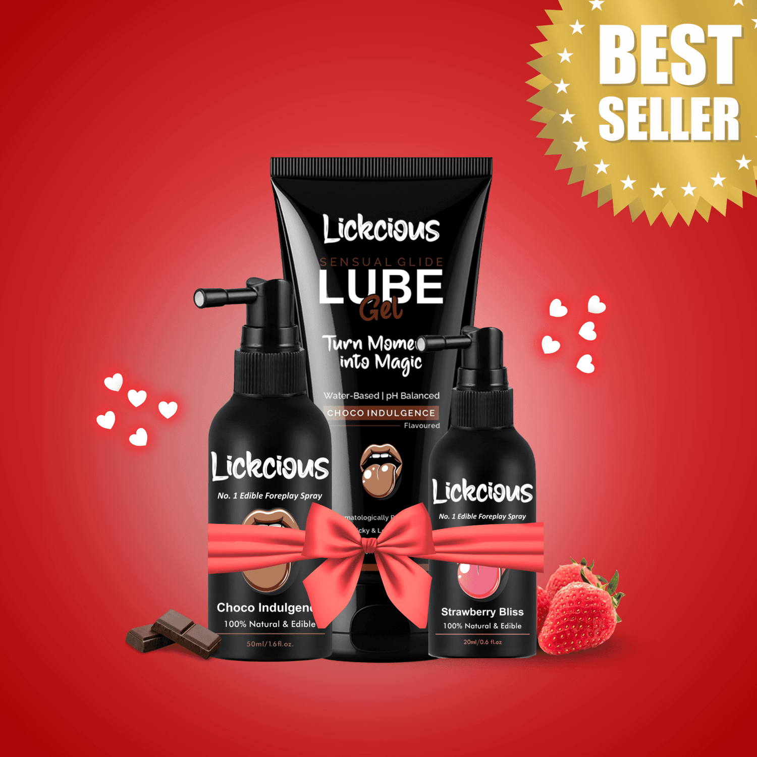 Lickcious Forever Valentine Trio - Lickcious