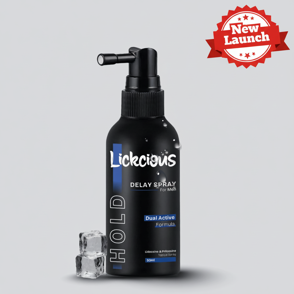 Lickcious Hold: Delay Spray (50ml) - Lickcious