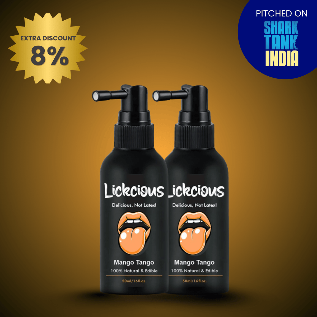Lickcious Mango Tango Edible Oral Intimacy Spray - Lickcious