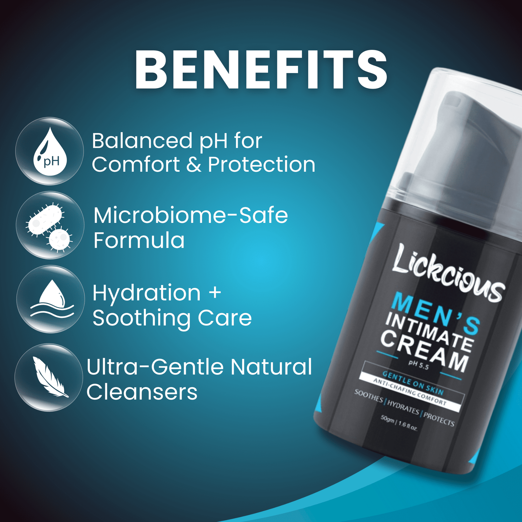 Men Intimate Cream - Lickcious