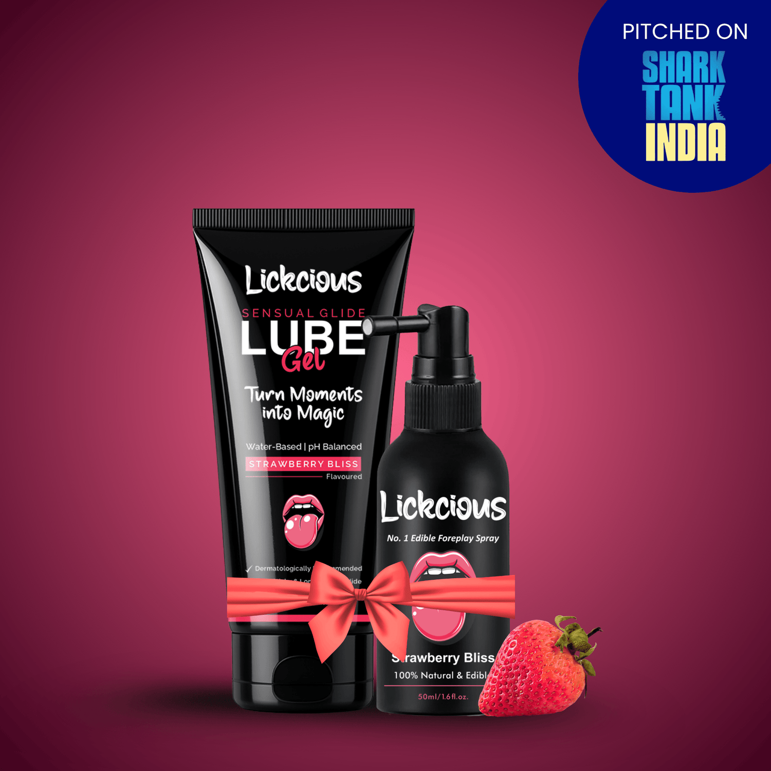 Strawberry Bliss Combo - Lickcious