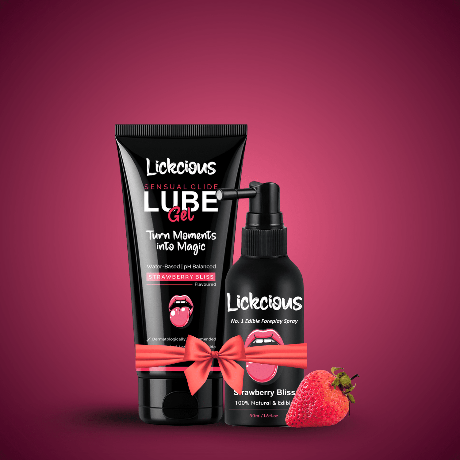 Strawberry Bliss Combo - Lickcious