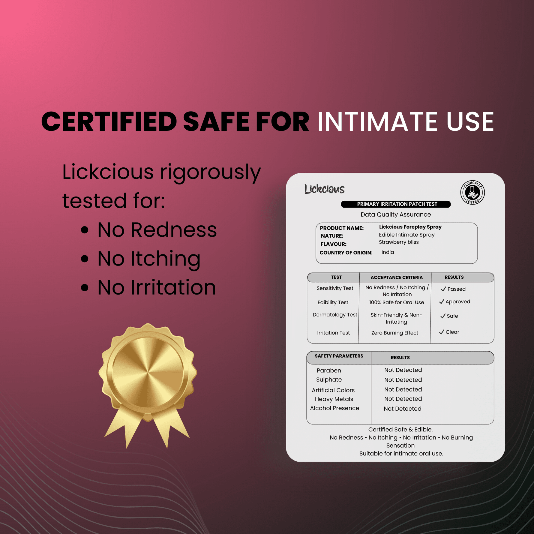 Strawberry Bliss - Lickcious