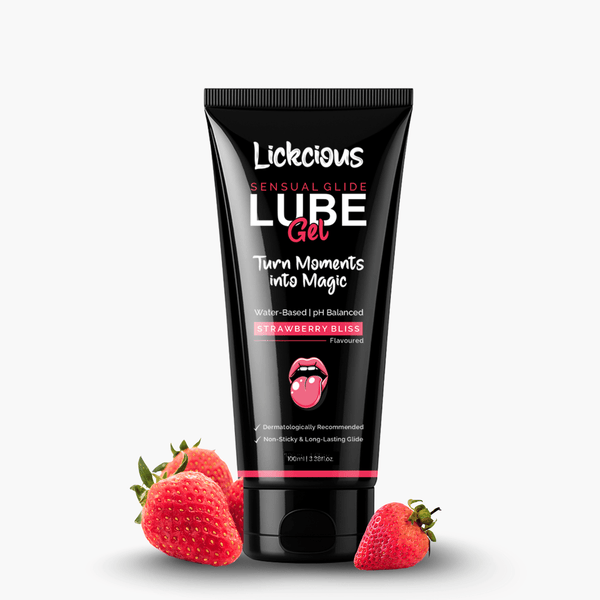 Strawberry Bliss Lube Gel - Lickcious