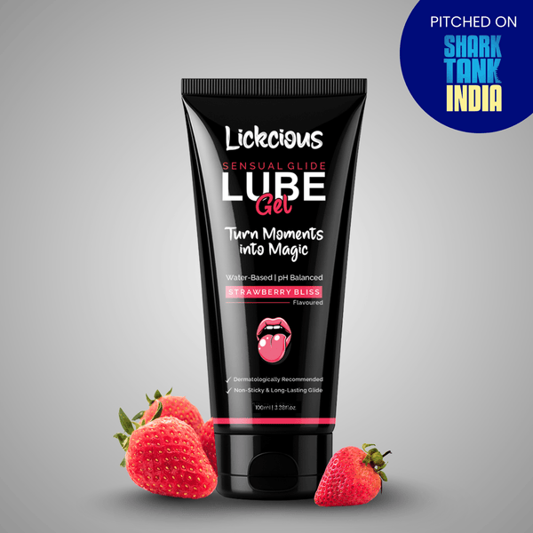 Strawberry Bliss Lube Gel - Lickcious